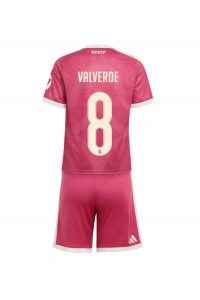 Real Madrid Federico Valverde #8 Jalkapallovaatteet Lasten Kolmas peliasu 2026-27 Lyhythihainen (+ Lyhyet housut)